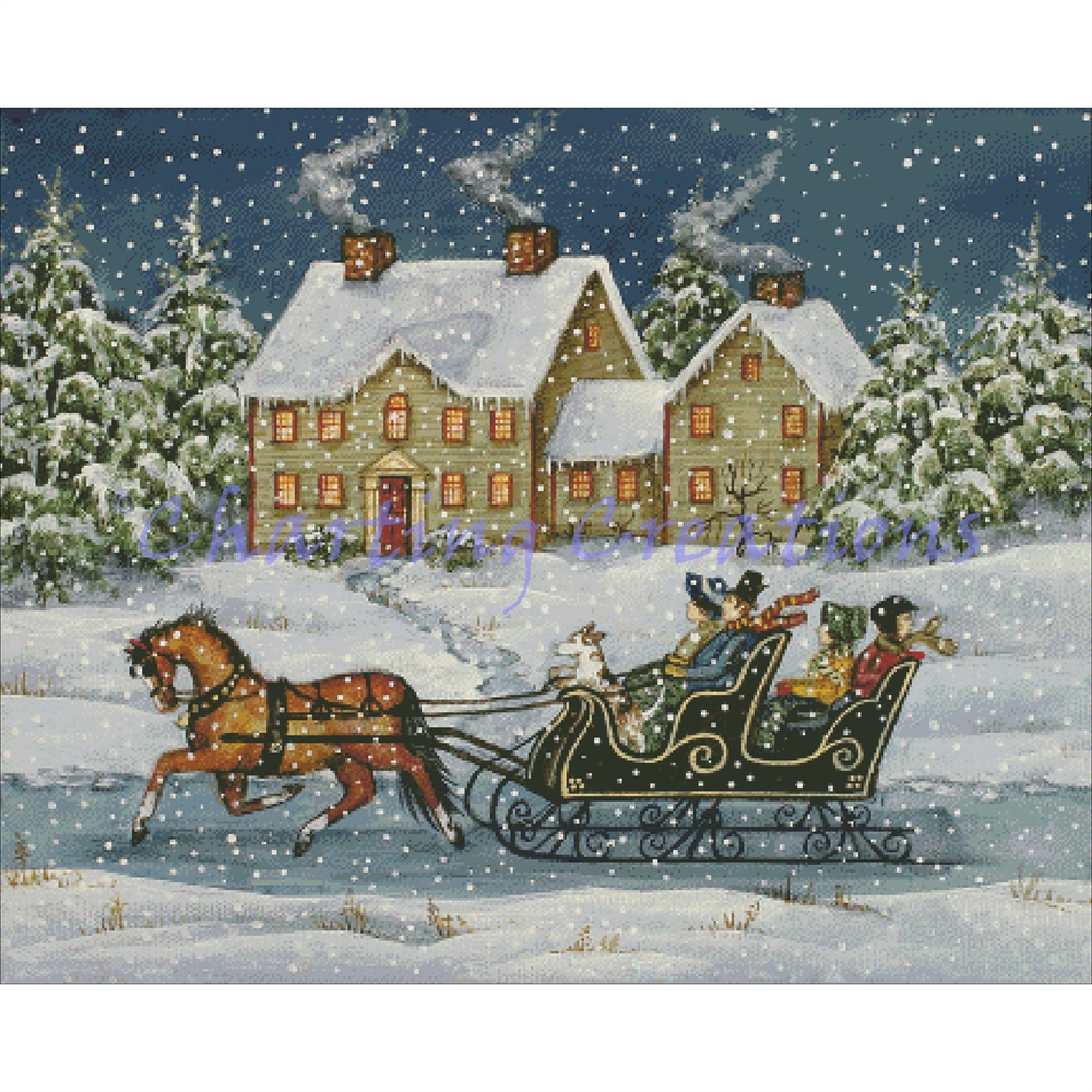 Fast Evening Sleigh Ride